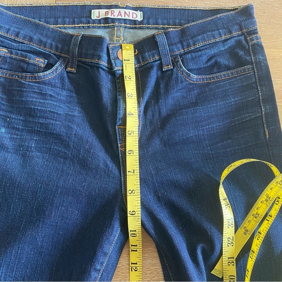J Brand Bootcut Jeans Ink Dark Wash Mid Rise Stretch 30 Style 3818C012 - Picture 13 of 15